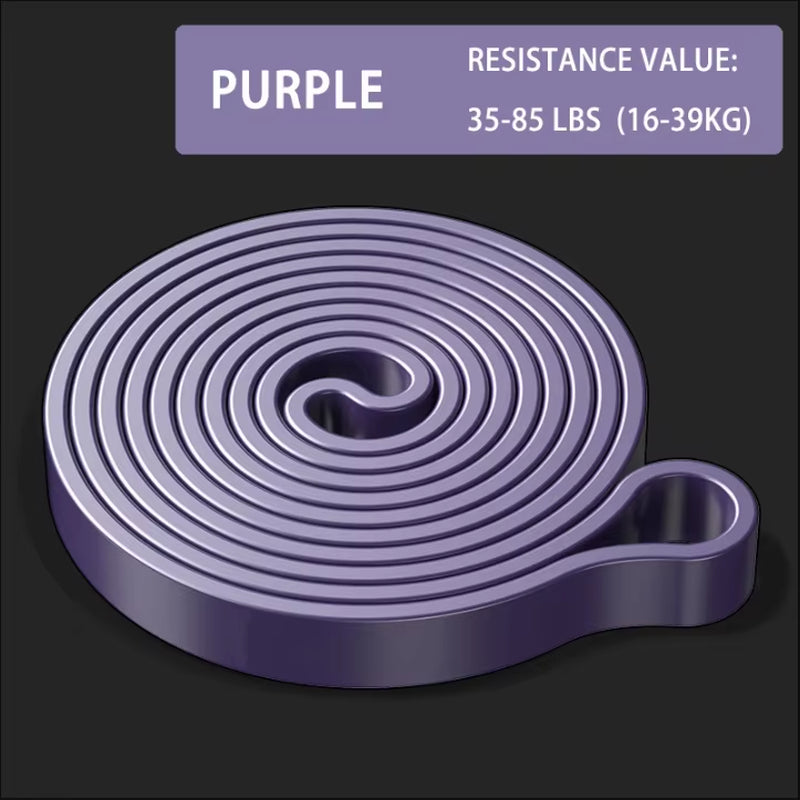 1Pc Yoga Resistance Band with Different Levels, Elastic Fitness Stretching Band, for Hip Lifting, Deep Squatting, Body Shaping