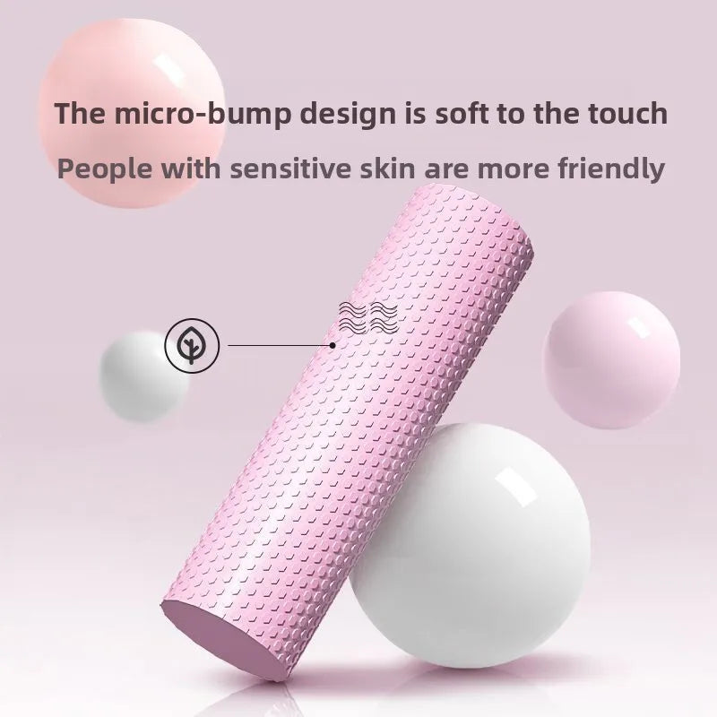 EVA Yoga Foam Roller High Density Pilates Fitness Muscle Massage 30Cm 10Cm Diameter Unisex for Home Gym Workout Recovery