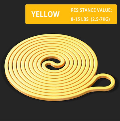1Pc Yoga Resistance Band with Different Levels, Elastic Fitness Stretching Band, for Hip Lifting, Deep Squatting, Body Shaping